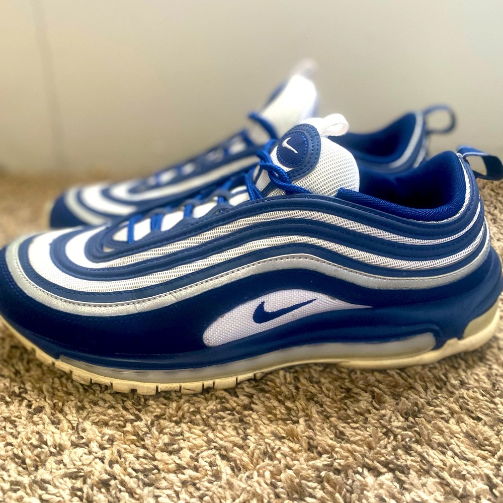 Men blue and grey Nike Air Max 97 size 11
